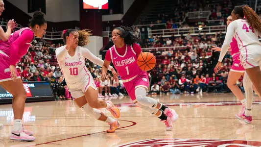 Leilani McIntosh driving against Stanford