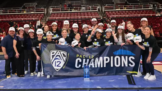 Cal women's gymnastics - Pac-12 champions
