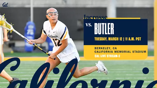 2024-03-11 Kalena Johnson Cal Hosts Butler To End 5-Game Homestand
