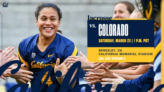 2024-03-22 Clara Page Cal Hosts No. 20 Colorado In First Pac-12 Home Game