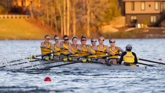WROW Varsity eight at ACC-Pac-12 Invite