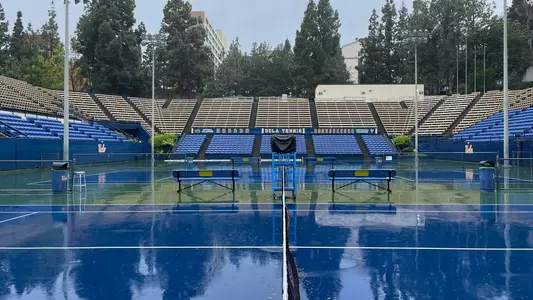 Rainy Los Angeles Tennis Center