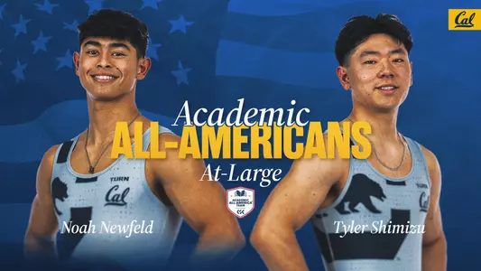 Men's Gymnastics: Tyler Shimizu & Noah Newfeld CSC Academic All-Americans