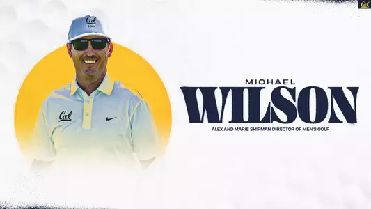 Men's Golf: Michael Wilson Alex & Marie Shipman Director of Men's Golf - Announcement Graphic