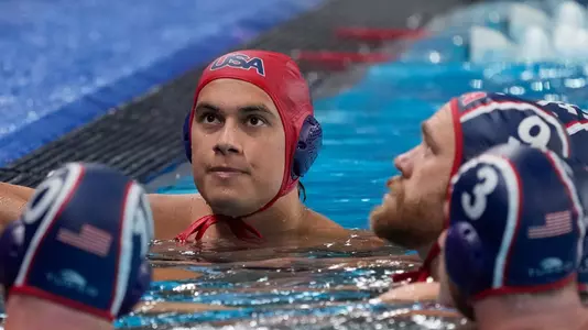 Olympics/Men's Water Polo: Adrian Weinberg