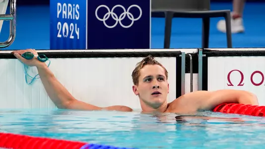 Keaton Jones after 200m backstroke semis