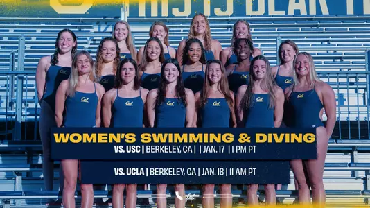 Cal women's swimming & diving seniors