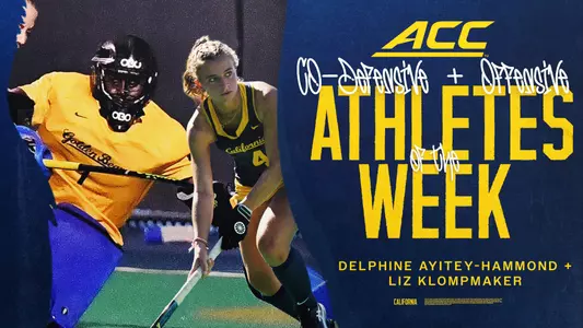 Cal FH: Hammond and Klompmaker Players of the Week