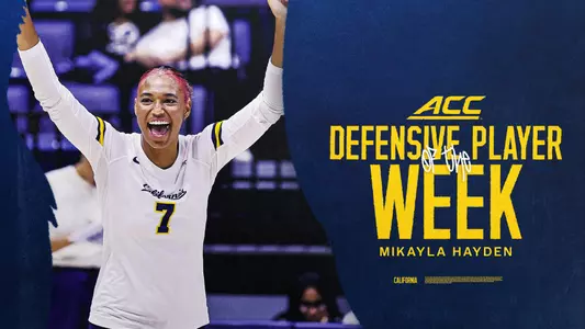 Mikayla Hayden ACC DPoW 10.20.25