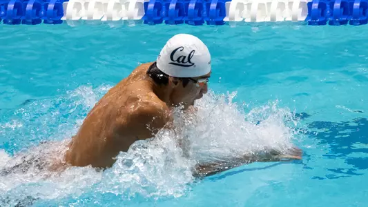 March 29, 2025; Federal Way, Washington, USA; NCAA: Cal Men’s Swimming and Diving Championships at Weyerhaeuser King County Aquatic Center. Yamato Okadome (Photo credit: Al Sermeno/KLC fotos)