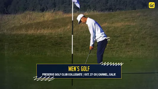 Cal Men's Golf - Preserve Club Collegiate Web Graphic