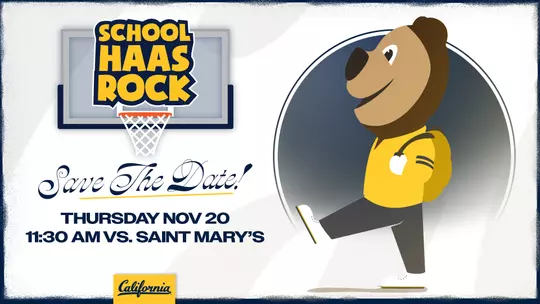 Updated Cal WBB School Haas Rock