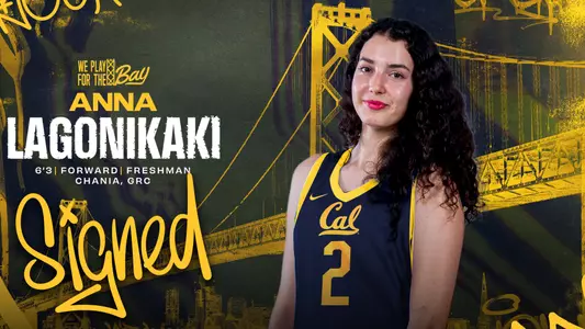 Cal WBB sign Anna Lagonikaki
