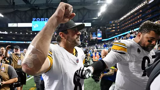 2025-12-25 Aaron Rodgers NFL: Pittsburgh Steelers at Detroit Lions