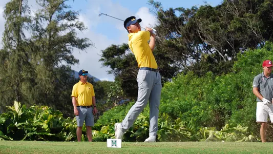 Men's Golf: Ziqin (Eric) Zhou at John A. Burns Intercollegiate 2-14-25