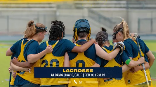 The Cal lacrosse team opens the 2025 season Saturday at UC Davis.