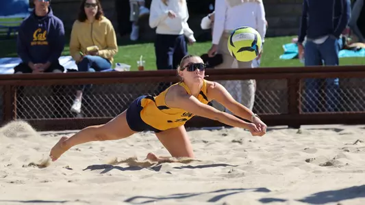 March 7, 2025; Stanford, California, USA; BVOL: Cal vs. GCU at . Alexandria Young-Gomez (Photo credit: Al Sermeno/KLC fotos)