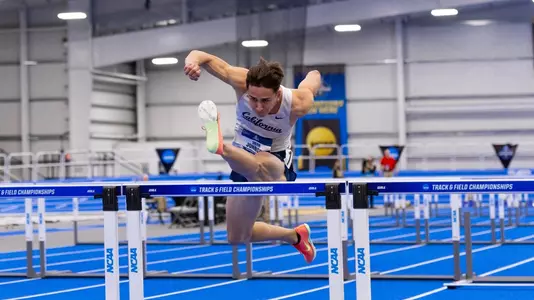 Seth Johnson at the 2025 NCAA Indoor Championships