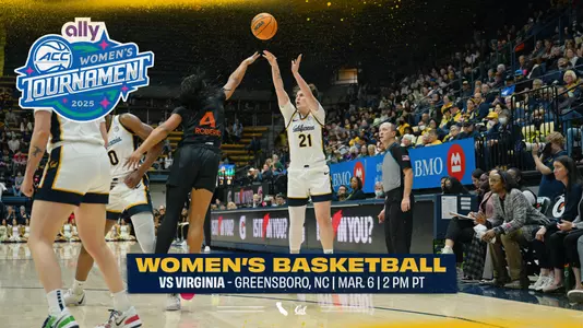 Cal WBB vs Virginia ACC Tournament 3.6.25 preview