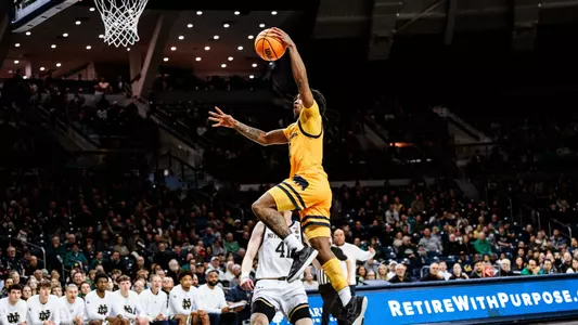 Men's Basketball: Jeremiah WIlkinson at Notre Dame
