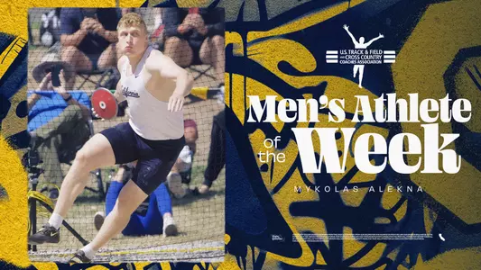 Mykolas Alekna - USTFCCCA Athlete of the Week 4.14.25