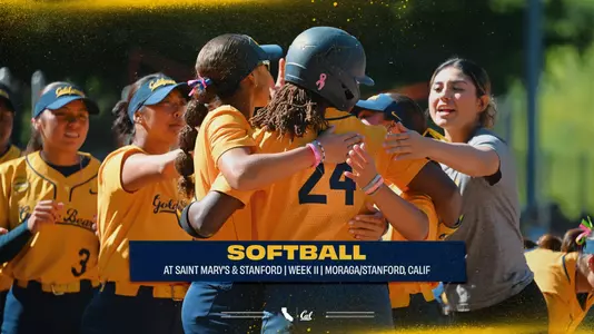 Bears Set For Doubleheader At Saint Mary’s, Big Series At Stanford