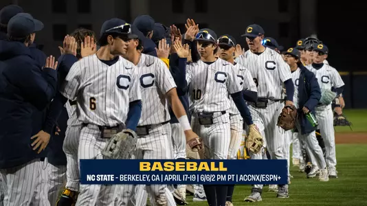 2025-04-16 Cal Hosts NC State In 3-Game Series At The Stu