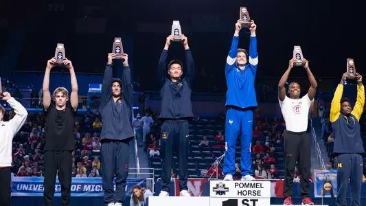 Aidan Li - 2025 NCAA Championships podium