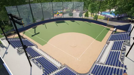Rendering - Renovated Cal Softball Field