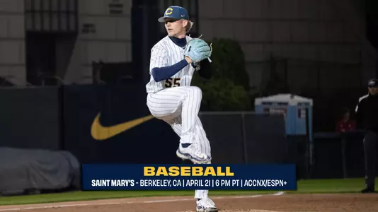 2025-04-21 Logan Piper Cal Wraps Up Home Stand Against Saint Mary’s
