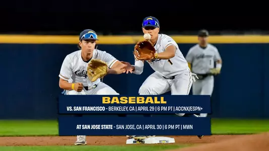 2025-04-28 Jarren Advincula PJ Moutzouridis Cal Takes On San Francisco, San Jose State