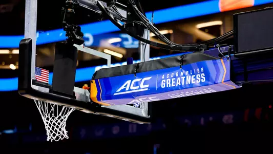 Men's Basketball: ACC Tournament Hoop Branding