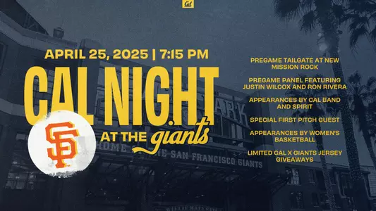 Cal Night at the Giants