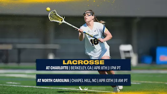 Cal Meets Charlotte, No. 1 UNC This Weekend
