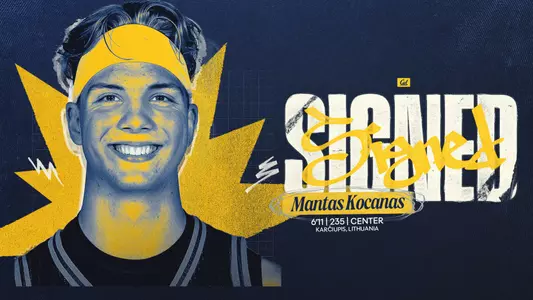 Men's Basketball: Mantas Kocanas Signing