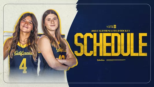 Cal Field Hockey Announces 2025 Schedule