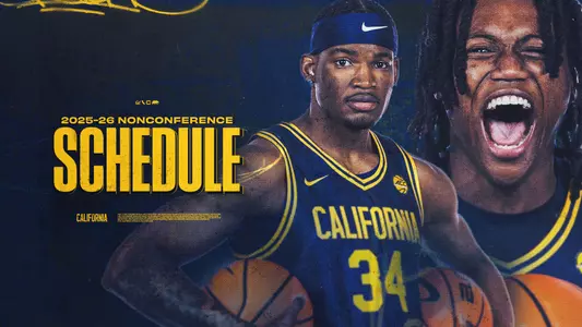 2025-26 Cal MBB Nonconference Schedule Announcement
