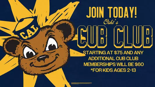 2025-08-12 Cal Athletics Launches ‘Oski’s Cub Club’