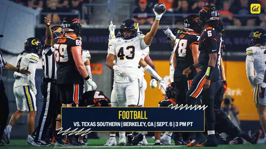 Cal Football vs. Texas Southern (9.6.2025)