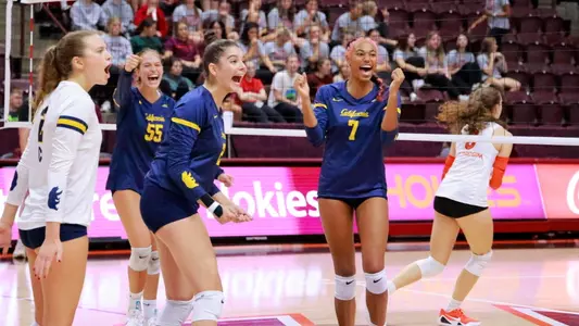 Cal Volleyball at Virginia Tech, 2025
