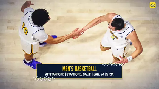 Justin Pippen and John Camden give each other five at Haas Pavilion