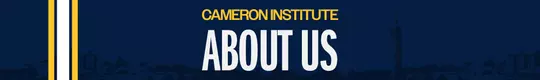 HEADER - CAMERON INSTITUTE ABOUT US