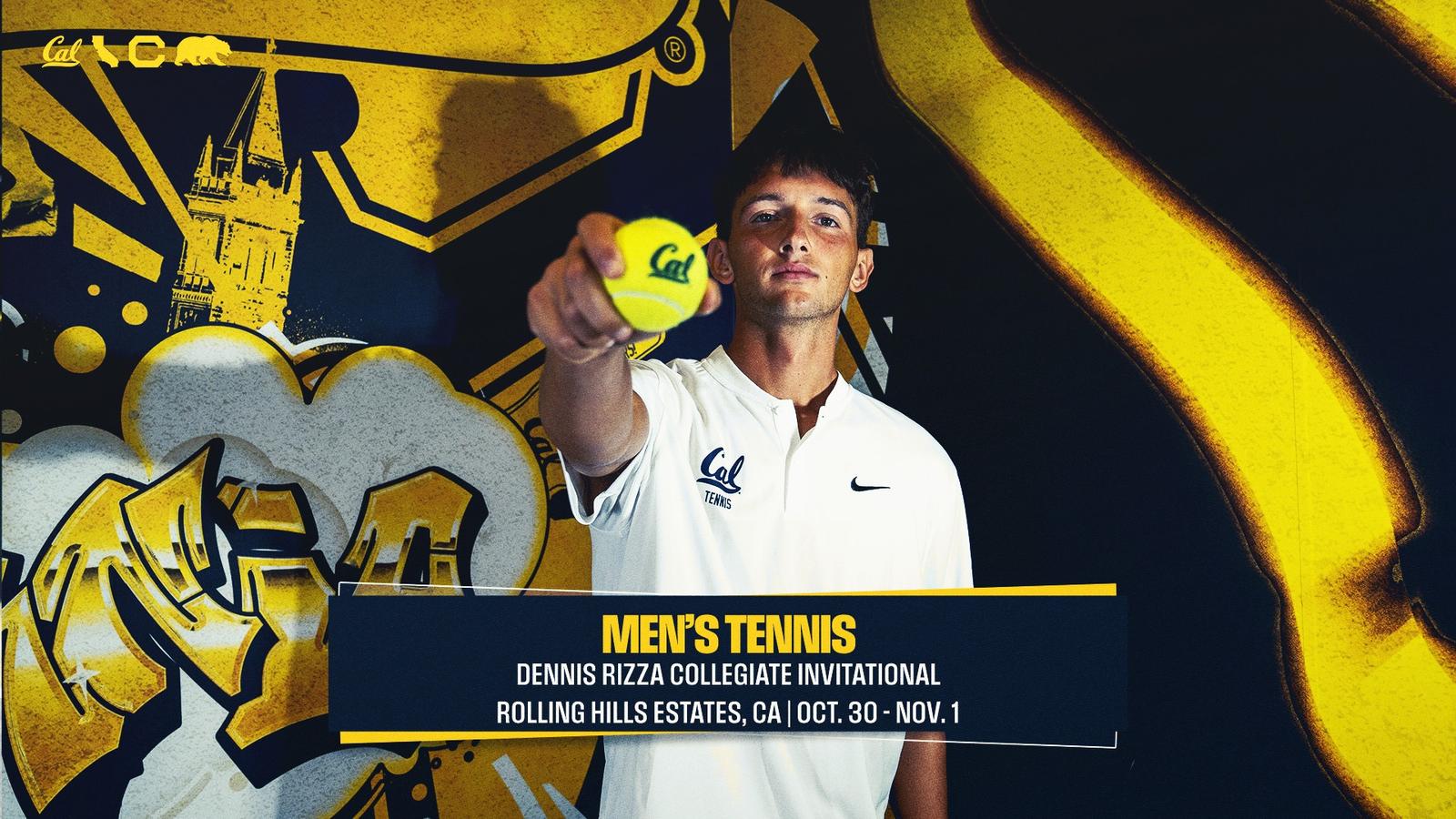 Cal Men's Tennis Set for Dennis Rizza Collegiate Invitational