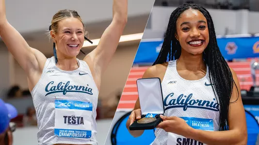 Mari Testa, Nairobi Smith at 2026 ACC Indoor Championships