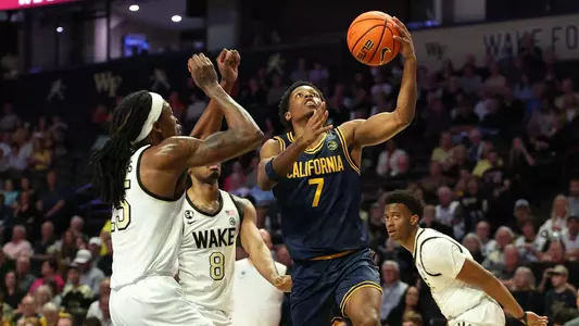 Dai Dai Ames goes up for a layup at Wake Forest