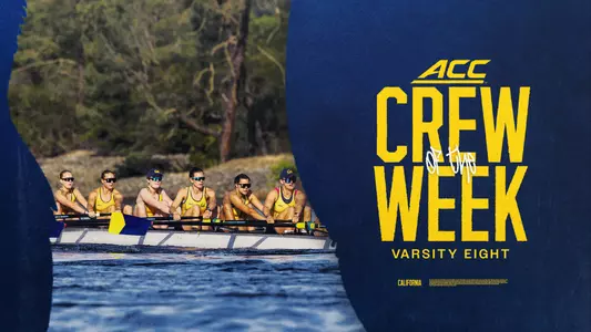 WROW ACC Crew of the Week - Varsity 8+