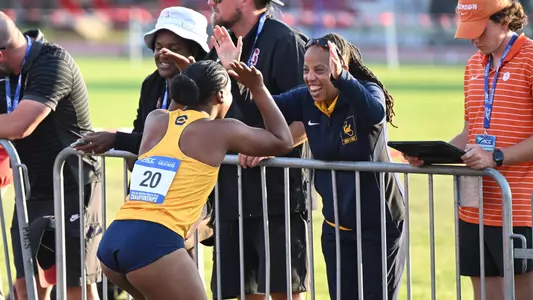 Robyne Johnson, Caitlyn Johnson at 2026 ACC Outdoor Championships