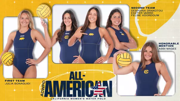 2026 ACWPC All-Americans - Bonaguidi, Drakotou, Varro, Voordouw, Magee
