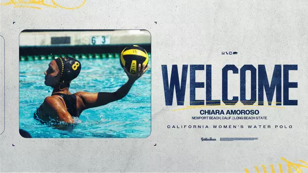 Chiara Amoroso - signed transfer addition - Cal women's water polo