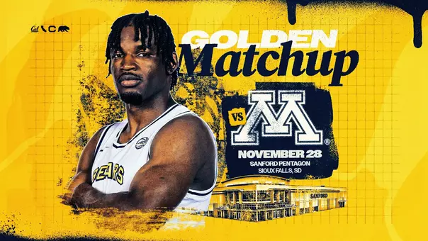 Cal vs. Minnesota at Sanford Pentagon - event graphic